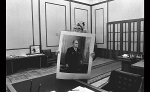Leonid Brejnev par Gilbert Uzan Leonid Brejnev à son bureau au Kremlin, le 30 septembre 1977.  Photo : Gilbert UZAN / GAMMA